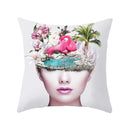 Rose Flora Pattern Pillow Case by Axyaa - Decorative Cushion Covers