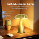 Axyaa LED Mushroom Night Light 3 Color Touch Table Lamp - Home & Office Decor
