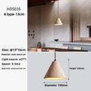Axyaa Yellow Travertine LED Pendant Lamp - Modern Cave Stone Chandelier