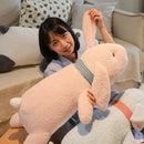 Axyaa Panda Elephant Long Throw Pillow for Sofa and Bed Decoration