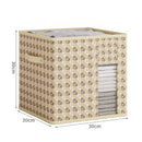 Axyaa Closet Drawer Organizer | Foldable Clothes Storage Box for Underwear, Bras, Socks