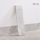 Axyaa Self-Adhesive Wooden Wall Stickers, Rectangular Skirting Lines, 1mm Thickness, Indoor Use