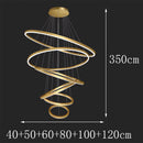 Axyaa Crystal Chandelier: Modern LED Ceiling Light for Living Room