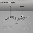 Spiral Dining Room LED Pendant Lights by Axyaa - Modern Kitchen Decor Lighting