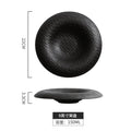 Axyaa Ceramic Western Food Plate Set for Steaks, Desserts, and Salads