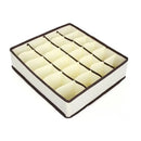 Axyaa Foldable Underwear Sock Bra Storage Box Wardrobe Organizer