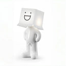 Axyaa Pleated LED USB Table Lamp - Creative Design for Bedroom Reading Lighting
