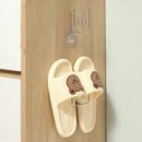 Axyaa Slipper Hook Rack: Bathroom Shoe Storage & Organization Solution