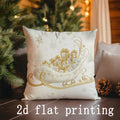 Axyaa Christmas Decorative Pillow Covers for Sofa, Bedroom, Car - Cushion Covers