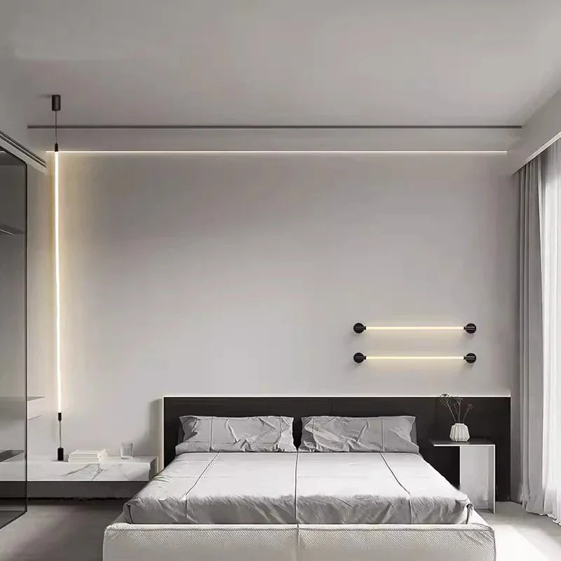 Nordic Minimalist Fiber Woven Silicone Line Chandelier for Axyaa Rooms