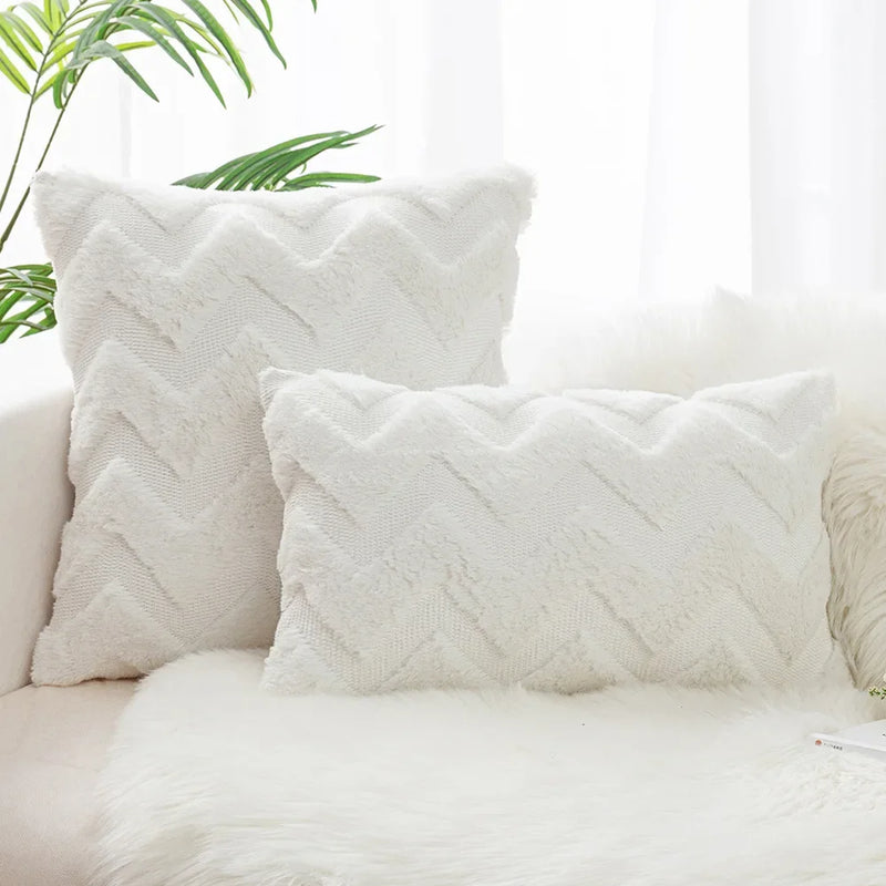Axyaa Velvet 45x45 Sofa Cushion Cover for Living Room Nordic Home Decor