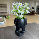 Axyaa Pee Pot Funny Resin Outdoor Statue Home Decoration Craft
