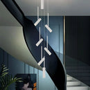 Axyaa Modern Stair Chandelier Pendant Light for Indoor Living Room Lighting