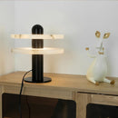 Axyaa Nordic Marble Table Light 3000K Gold Black Aluminum Desk Lamp