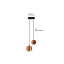 Axyaa Moon/Planet Cement Pendant Lights - Industrial Nordic Chandelier