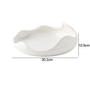 Axyaa Ceramic Dinner Plates Steak Pasta Modern Tableware Restaurant Trays