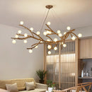 Axyaa Modern LED Pendant Chandelier for Home Decor and Indoor Lighting