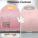 Pink Carpet Modern Living Room Sofa Area Rugs from Axyaa