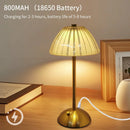 Axyaa LED Touch Sensor Table Lamp - Dimmable, Rechargeable Night Light