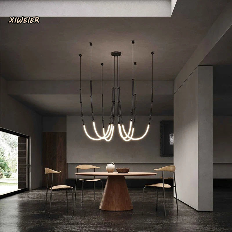Axyaa Nordic Italian Chandelier for Modern Home and Hospitality Spaces