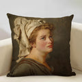 Axyaa Neoclassicism Napoleon Oil Painting Cushion Cover