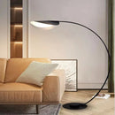 Axyaa Nordic LED Arc Corner Floor Lamp Remote Dimming Stand Light