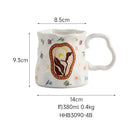 Axyaa High-end Ceramic Coffee Cup Set
