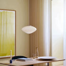 Axyaa Nordic White Glass Chandeliers: Modern LED Pendant Lights for Kitchen Island, Dining Table, Decor