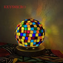 Axyaa Turkish Mosaic Lamp DIY Material Package Glass Night Light Handmade Gift