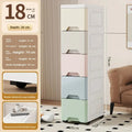 Axyaa Slim Utility Bin: PP Kitchen & Bathroom Organizer for Efficient Storage