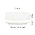 Axyaa Ceramic Sushi Plate Set