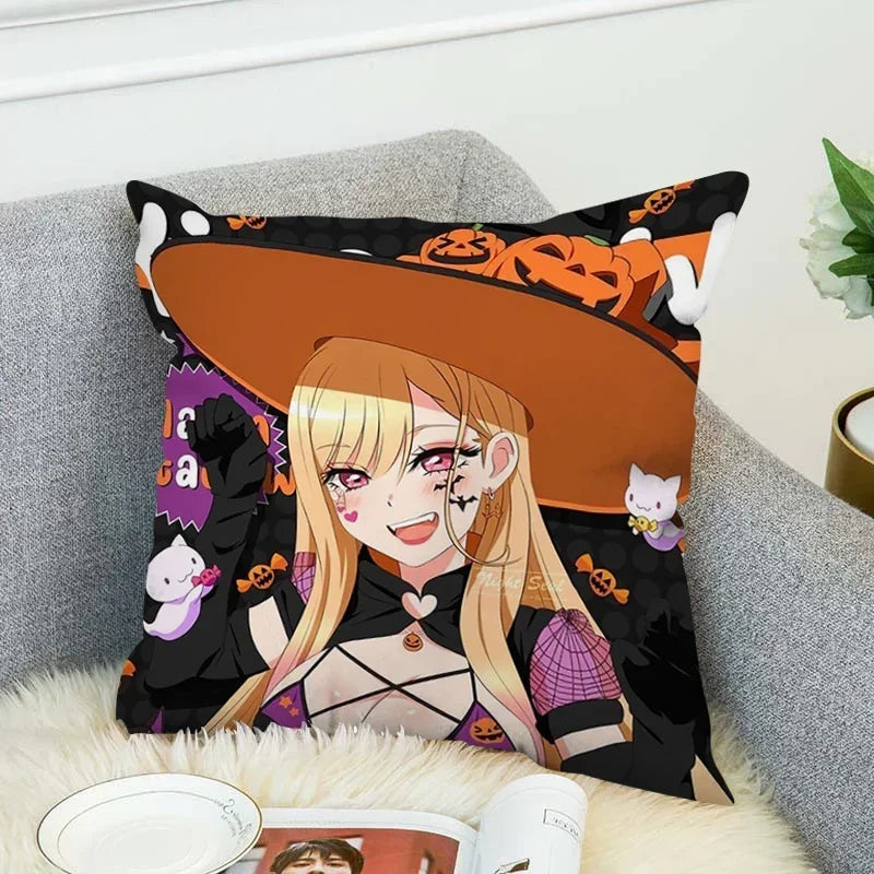 Axyaa 40*40 and 45*45 Decorative Pillow Covers for Stylish Room Cushions
