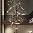 Axyaa Modern Pendant Chandelier LED Ceiling Light for Indoor Dining Room
