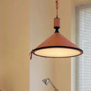 Axyaa Nordic Designer Leather Pendant Light - Loft Industrial Style Lighting
