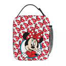 Axyaa Minnie Mouse Insulated Lunch Bag for Girls - Cute School Picnic Food Storage