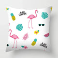 Axyaa Tropical Fruits Cushion Cover Watermelon Pineapple Decorative Pillow Case