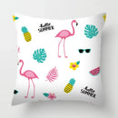 Axyaa Tropical Fruits Cushion Cover Watermelon Pineapple Decorative Pillow Case