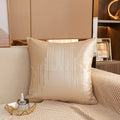 Axyaa Geometric Jacquard Square Cushion Cover 45x45 Polyester Throw Pillowcase