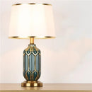 Axyaa Ceramic Table Lamps - Modern Luxury for Living Room, Office, and Bedroom
