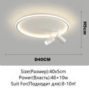 Axyaa LED Ceiling Light: Modern Spotlight Chandelier for Home Lighting in Living Room