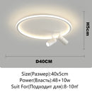 Axyaa LED Ceiling Light with Spotlight for Living Room Bedroom Study