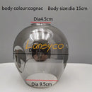 Axyaa Glass Magic Bean Pendant Lights with Concave Glass Shade - D12cm to D18cm