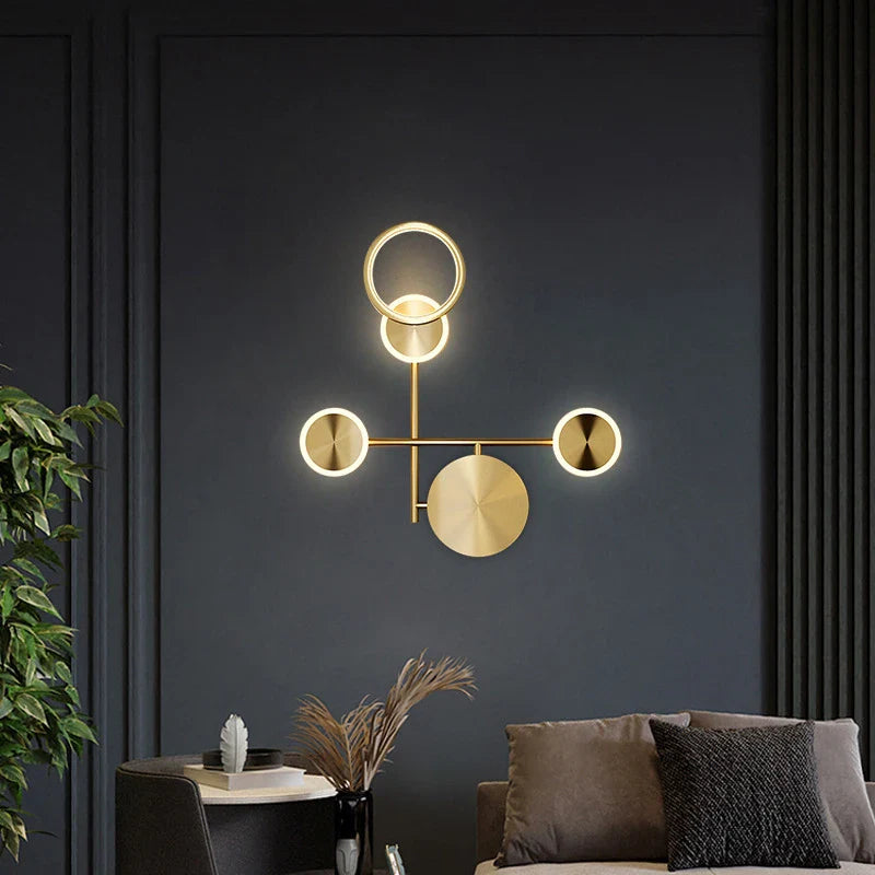 Axya LED Wall Light: Modern Home Decor Indoor Fixture for Living, Dining, Bedroom