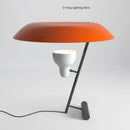 Axyaa Nordic Desk Lamp with Creative Orange Lampshade for Living Study Room