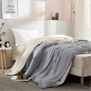Axyaa Cotton Air-conditioning Bedspread Comforter for Twin Queen Size Bed