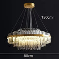 Axyaa Crystal Chandelier for Living Room, Bedroom, Dining Room & Home Decoration