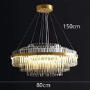Axyaa Crystal Chandelier for Living Room, Bedroom, Dining Room & Home Decoration