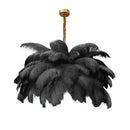 Axyaa Nordic Feather LED Chandelier Pendant Light for Modern Home Decor