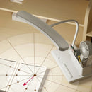 Axyaa LED Table Lamp: 3 Colors Eye Protection, College Student Reading Light