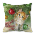 Axyaa Christmas Cat Dog 2023 Pillowcase Snowman Gift Set Decor
